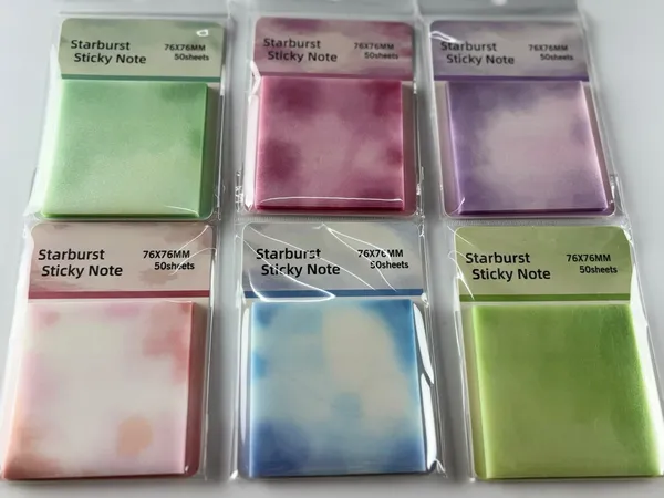 Starburst_Translucent_Multicolor_Sticky_Notes_Set_Of_6