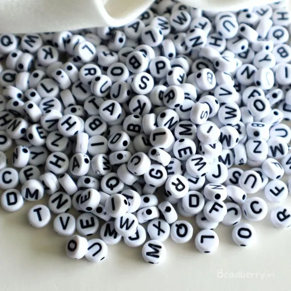 White_Plastic_6Mm_Round_Alphabet_Letter_Beads_For_Jewelry_Making