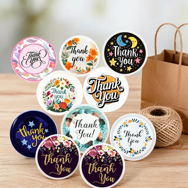 Multicolor_Plastic_Thank_You_Pin_Badges_Set_Of_9