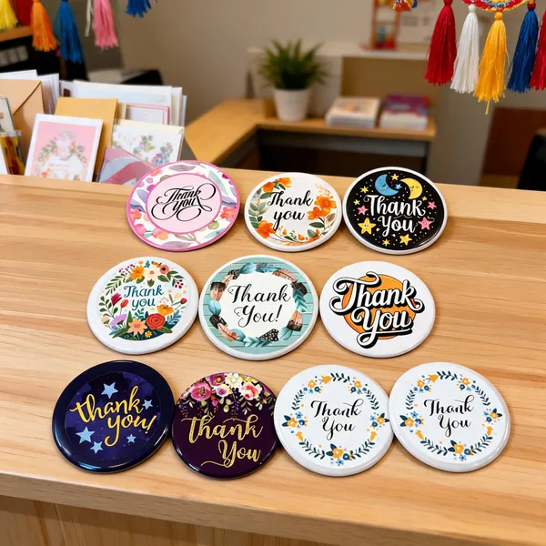 Multicolor_Plastic_Thank_You_Pin_Badges_Set_Of_9