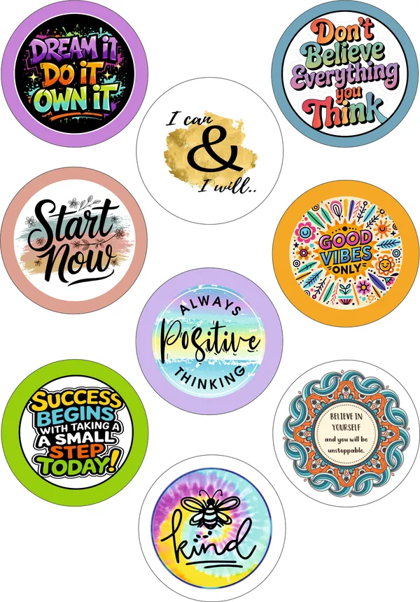 Motivational_Pin_Badges_Set_Of_9