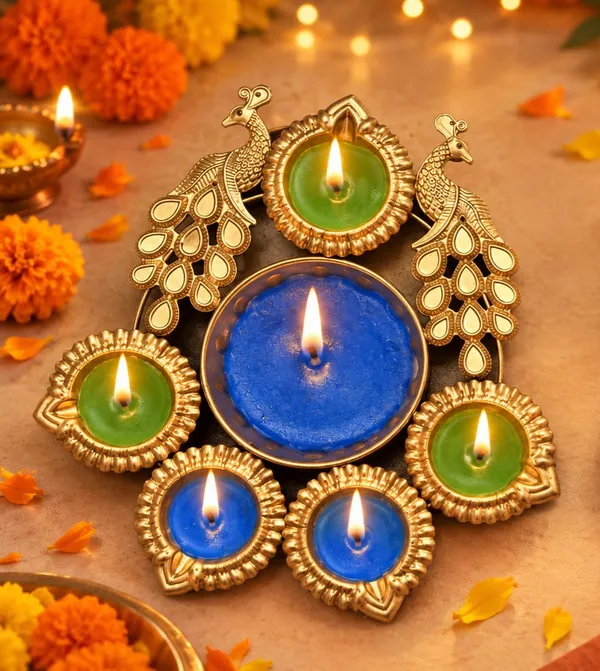 Royal_Peacock_Urli_Candle