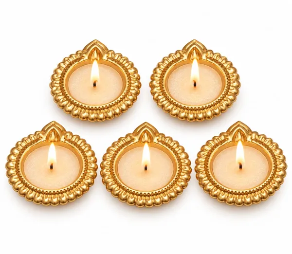 Wax_Filled_Metal_Diya_-Set_of_4