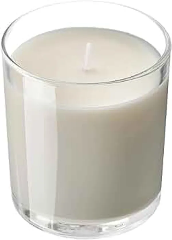 White_Jar_candle-_Vanilla_Fragrance