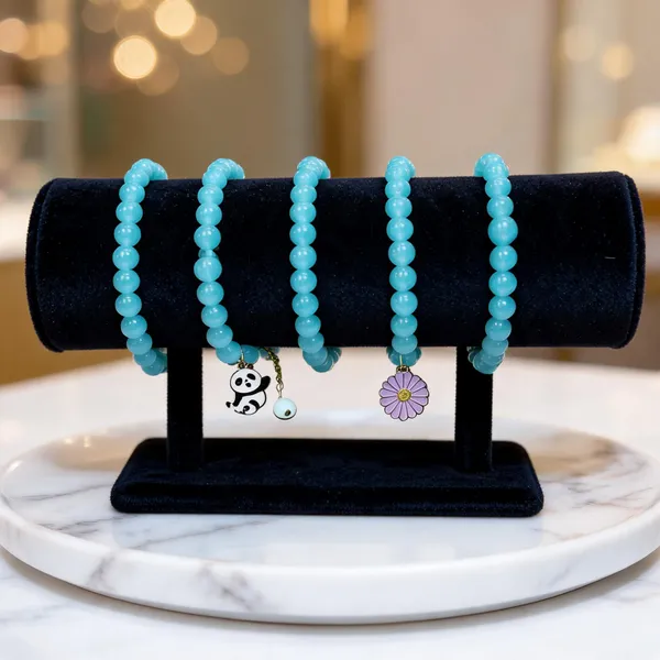 Baby_Blue_Crystal_Stretchy_Beaded_Bracelet_Set_For_Kids_(Set_Of_5)