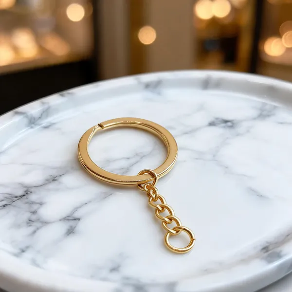 Gold_Metal_Split_Keychain_Rings_For_Diy_Crafts