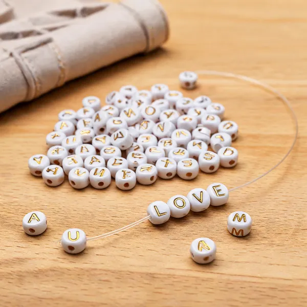 White_Plastic_6Mm_Round_Alphabet_Letter_Beads_For_Jewelry_Making