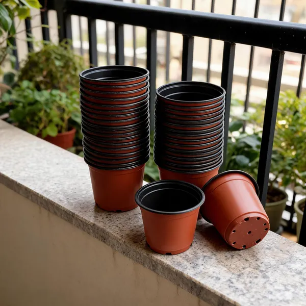 Plastic_Thermoformed_Drainage_Hole_Flower_Pot_(Pack_Of_20)