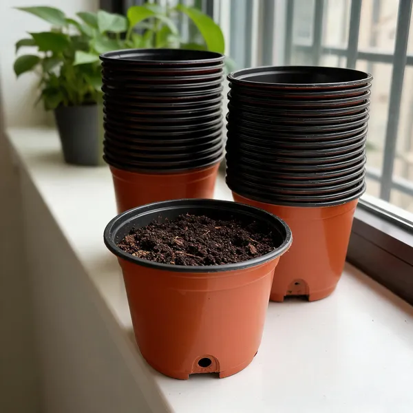Plastic_Thermoformed_Drainage_Hole_Flower_Pot_(Pack_Of_20)