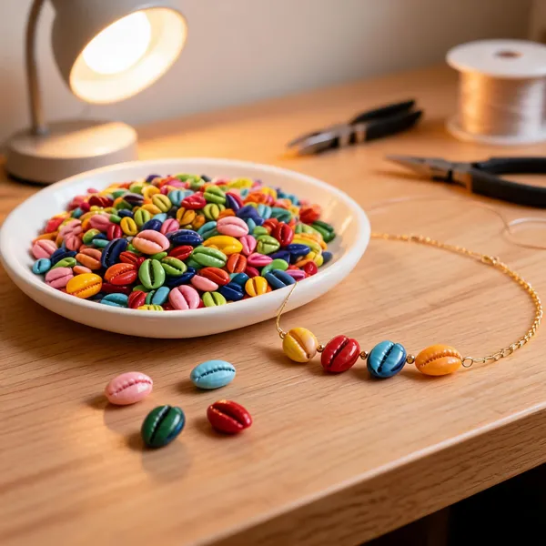 Multicolor_Plastic_Artificial_Cowrie_Shell_Beads_For_Jewelry_Making