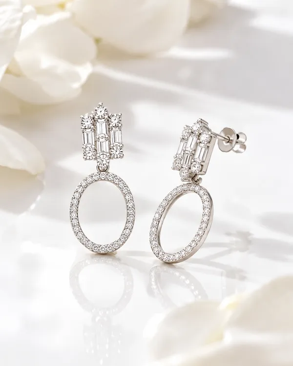 White_Cubic_Zirconia_Sterling_Silver_Earrings_For_Women