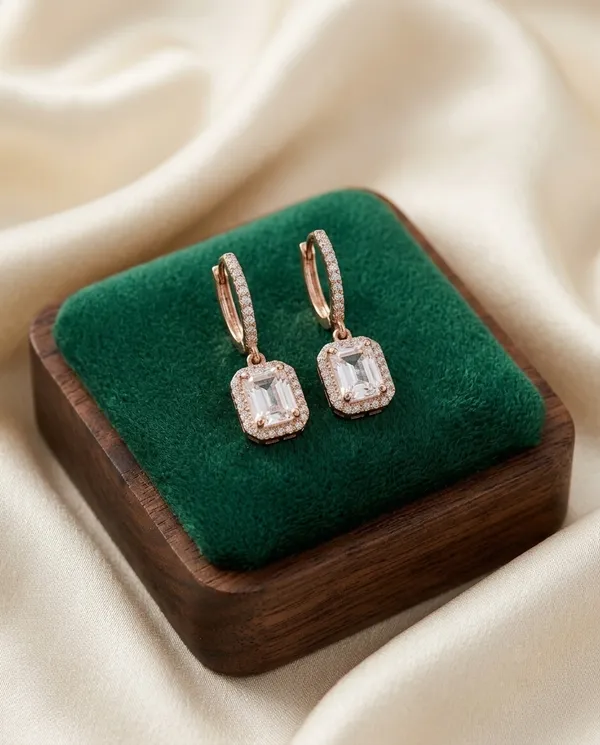 White_Cubic_Zirconia_Sterling_Silver_Earrings_For_Women