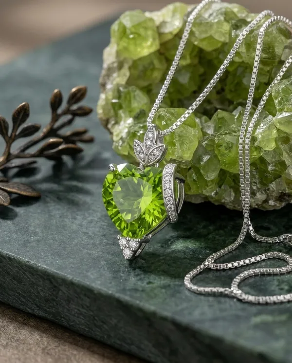 Green_Stone_Sterling_Silver_Necklace_For_Women