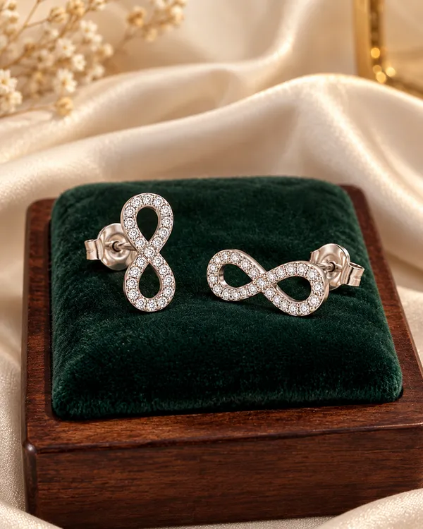 Silver_Cz_Diamond_Sterling_Silver_Earrings_For_Women