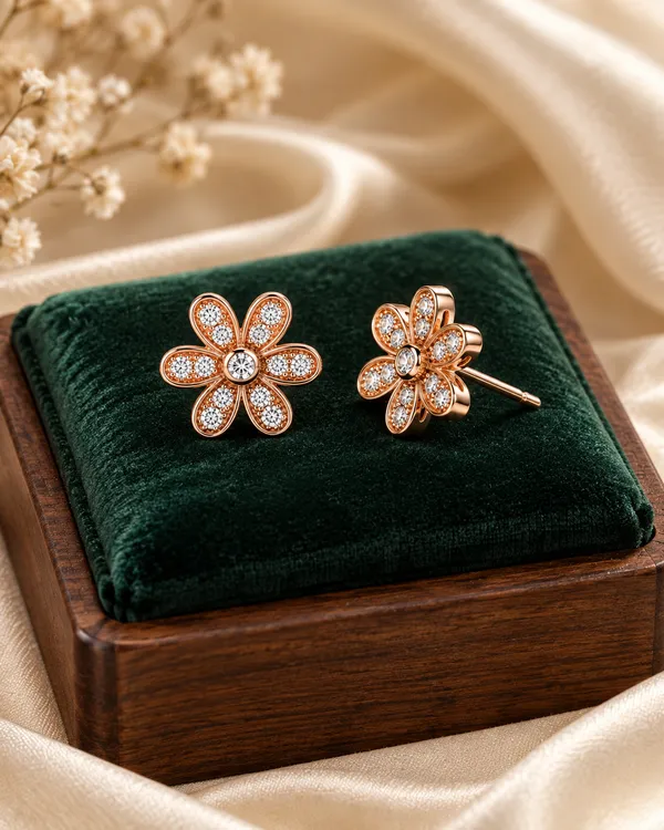 White_Cz_Sterling_Silver_Earrings_For_Women