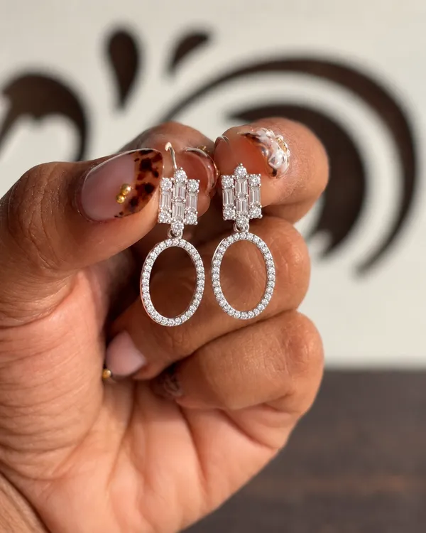 White_Cubic_Zirconia_Sterling_Silver_Earrings_For_Women