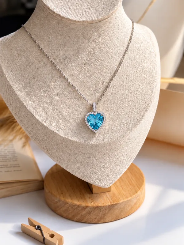Peridot_Blue_Sterling_Silver_Necklace_For_Women
