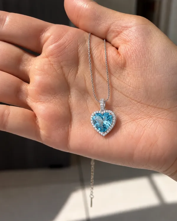 Peridot_Blue_Sterling_Silver_Necklace_For_Women