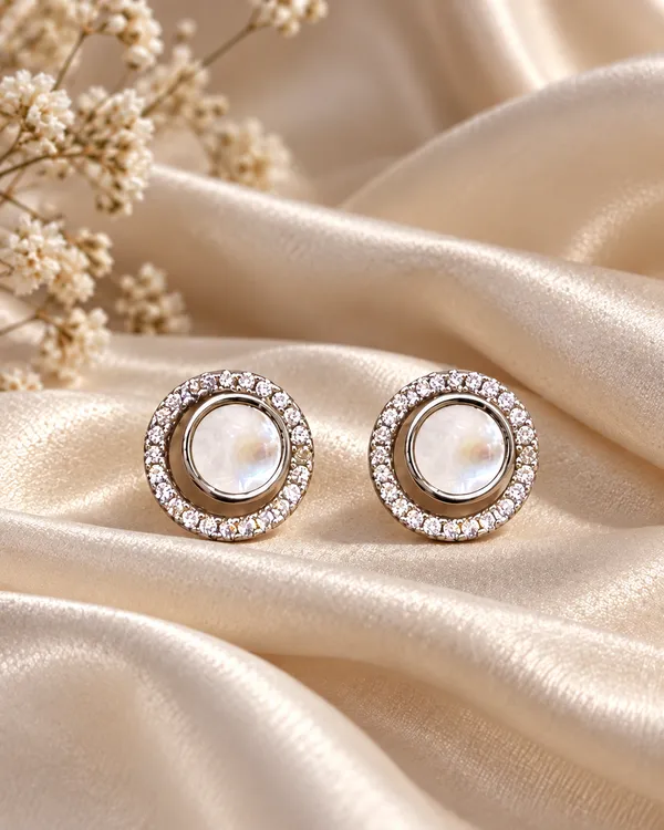 White_Cubic_Zirconia_Sterling_Silver_Earrings_For_Women