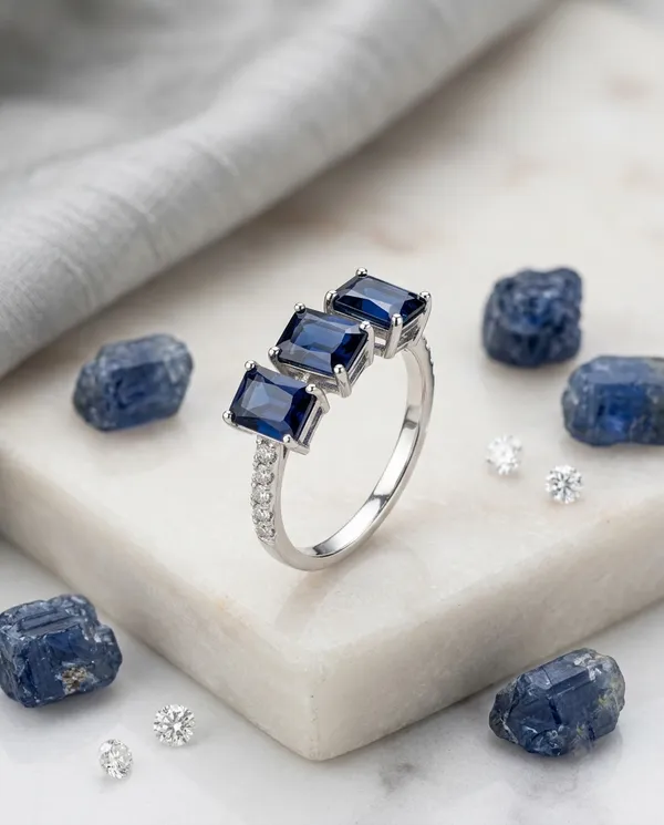 Blue_Emerald_Stone_Sterling_Silver_Ring_For_Women