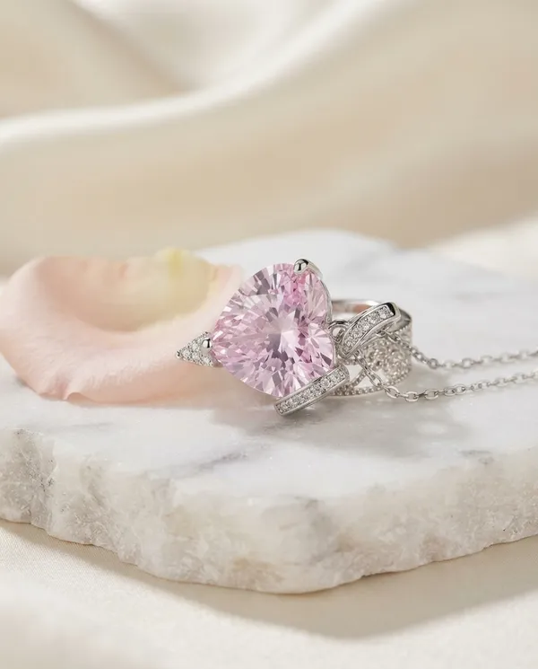 Baby_Pink_Stone_Sterling_Silver_Necklace_For_Women