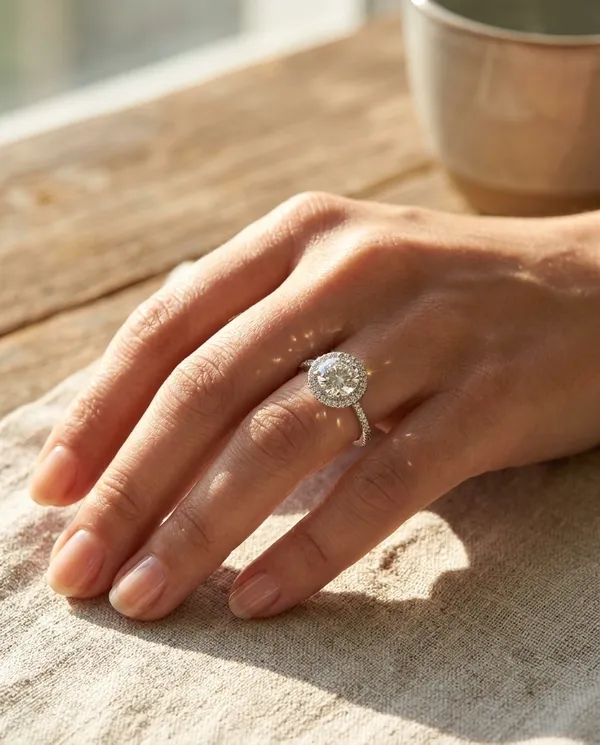 White_Cubic_Zirconia_Sterling_Silver_Ring_For_Women