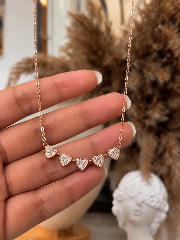 White_Diamond_Sterling_Silver_Necklace_For_Women