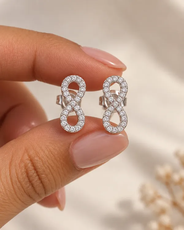 Silver_Cz_Diamond_Sterling_Silver_Earrings_For_Women