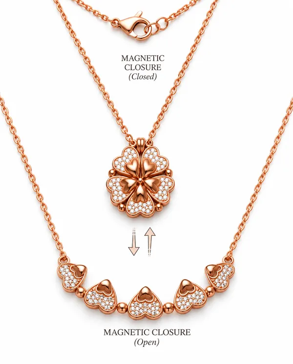 White_Cubic_Zirconia_Sterling_Silver_Necklace_For_Women