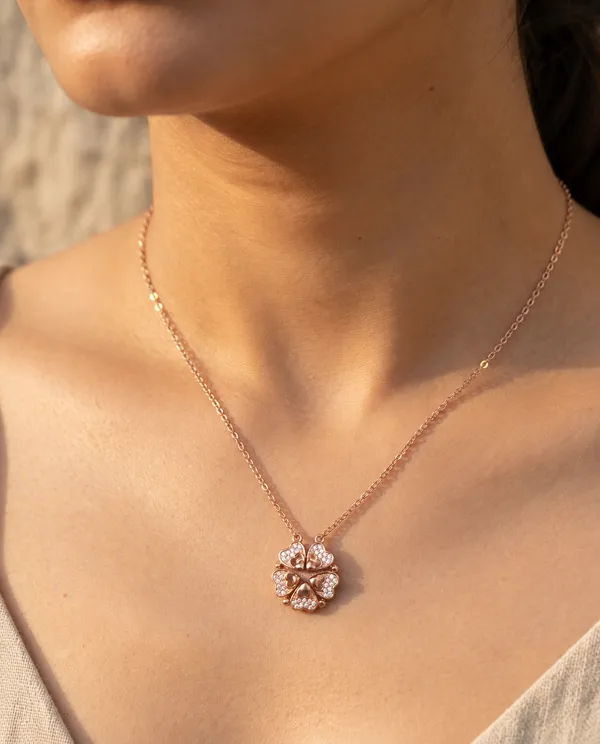 White_Cubic_Zirconia_Sterling_Silver_Necklace_For_Women