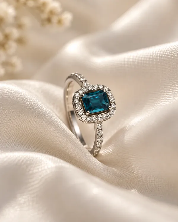 Blue_Topaz_Radiant_Cut_Sterling_Silver_Ring_For_Women