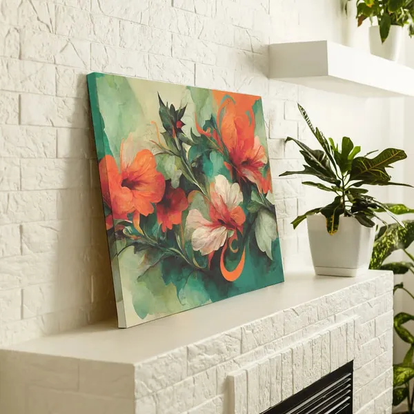 Green_Reverie_Framed_Canvas_Print
