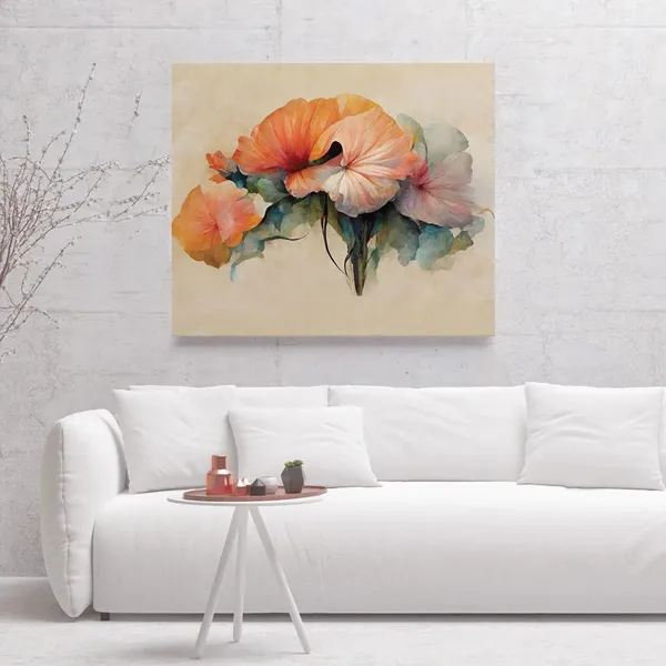 Leaf_Mirage_Framed_Canvas_Print