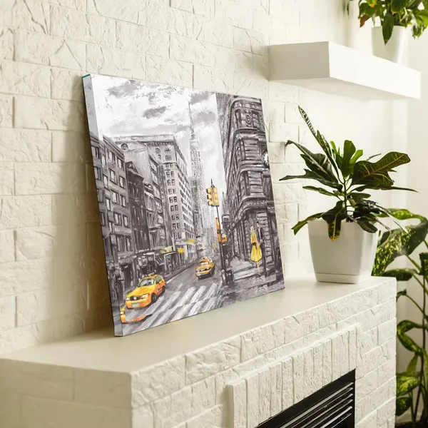Cityscape_Framed_Canvas_Print