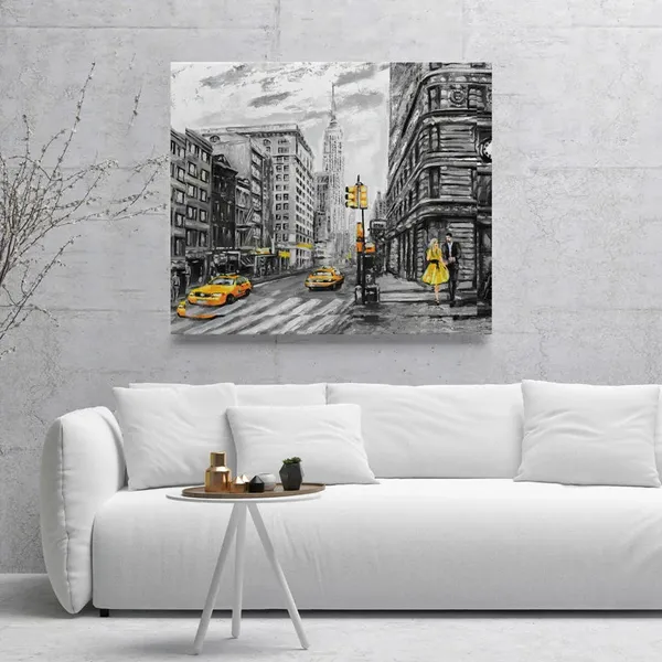 Cityscape_Framed_Canvas_Print