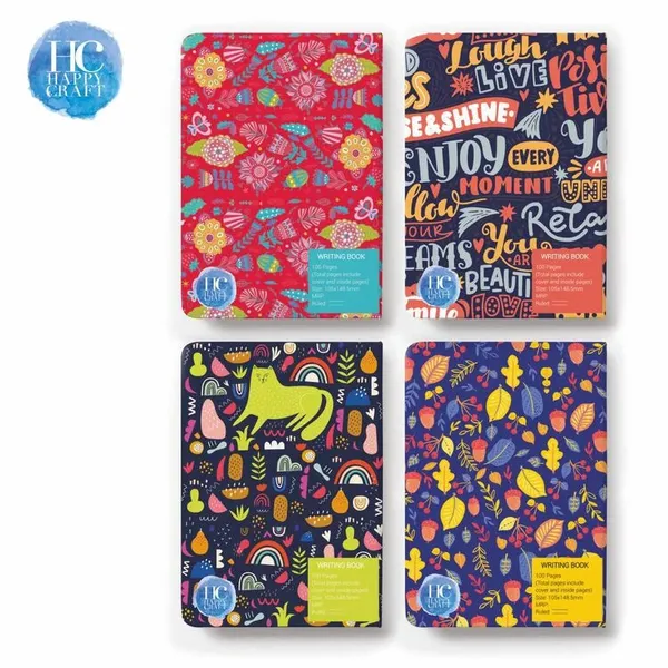 Dude_Mini_Notebook_A6_Pocket_Size_Ruled_Pages_100_Pages_Pack_Of_4