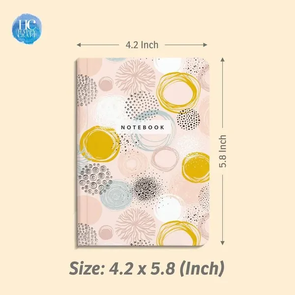 Abstract_Mini_Notebook_A6_Pocket_Size_Ruled_Pages_100_Pages_Pack_Of_4