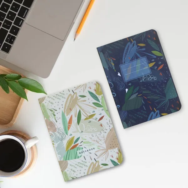 Abstract_Mini_Notebook_A6_Pocket_Size_Ruled_Pages_100_Pages_Pack_Of_2