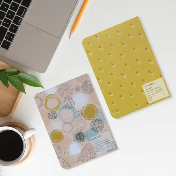 Abstract_Mini_Notebook_A6_Pocket_Size_Ruled_Pages_100_Pages_Pack_Of_2