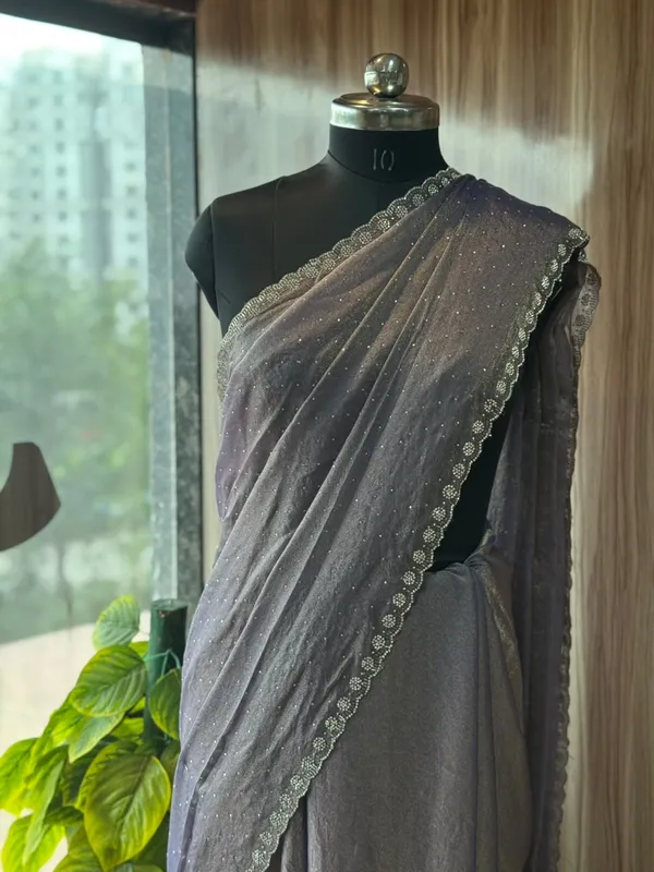 Grey_Net_Floral_Embellished_Saree_For_Women