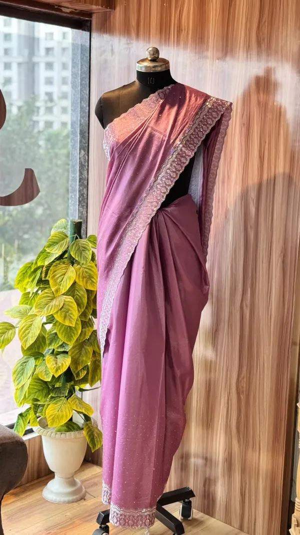 Mauve_Lace_Border_Saree_For_Women