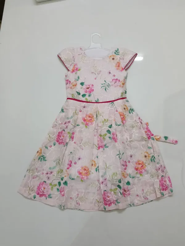 Pink_Floral_Fit_And_Flare_Dress_for_Girls
