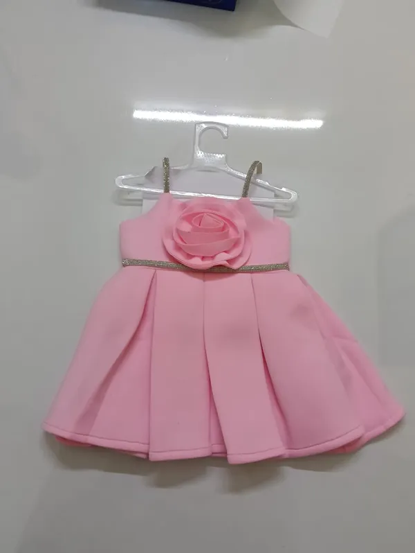 Pink_Sleeveless_Flared_Dress_for_Baby_Girls