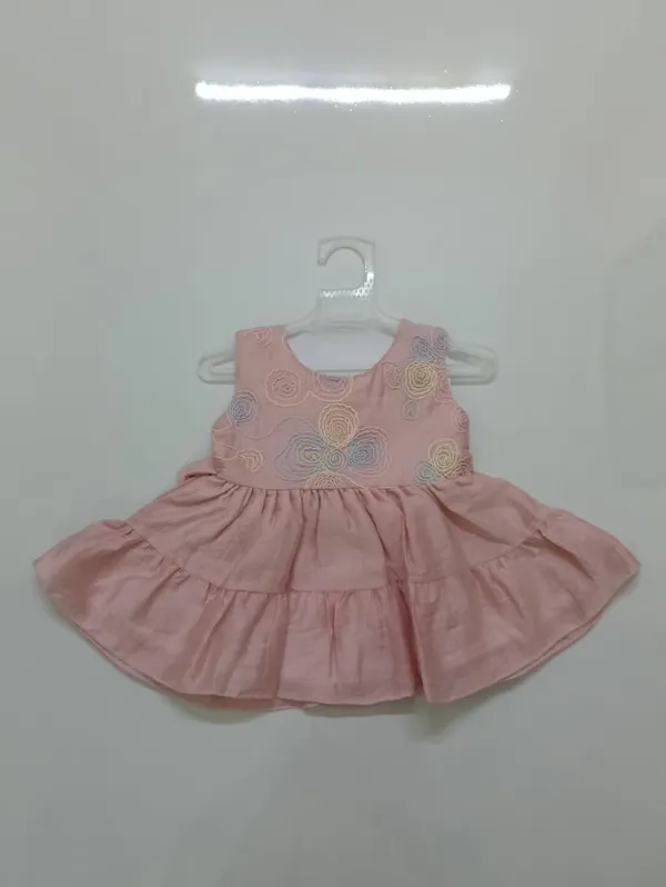Pink_Sleeveless_Flared_Dress_for_Girls