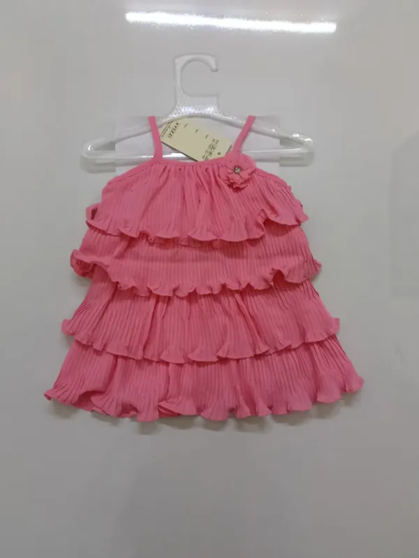 Pink_Pleated_Layered_Ruffle_Dress_for_Baby_Girls