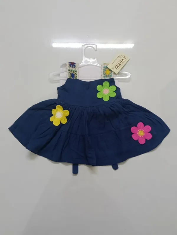 Navy_Sleeveless_Floral_Frock_Dress_for_Girls