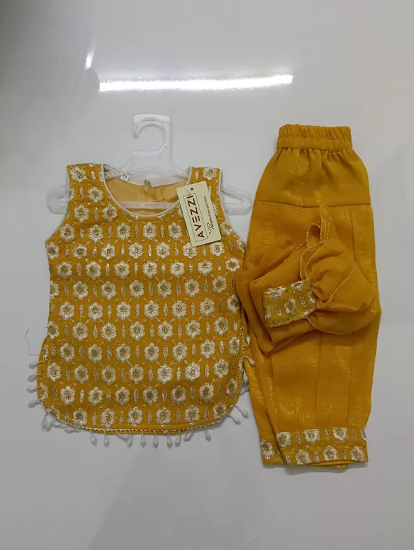 Mustard_Printed_Ethnic_Wear_Set_for_Girls