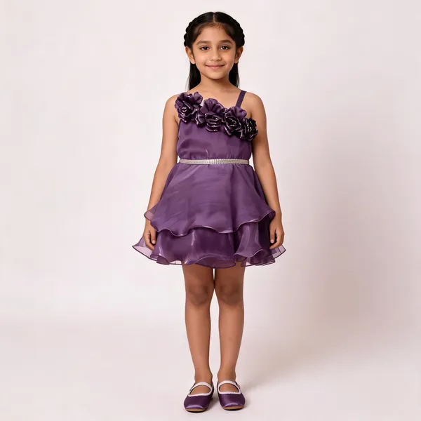 Purple_Satin_Floral_Embellished_Layered_Party_Dress_Set_For_Girls