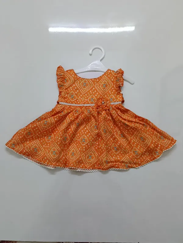 Orange_Printed_Fit_And_Flare_Dress_For_Baby_Girls