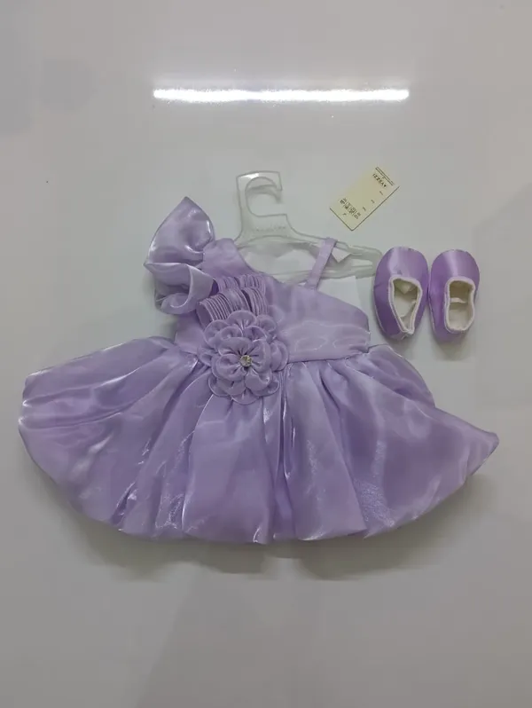 Lavender_Satin_Flared_Dress_Set_for_Baby_Girls